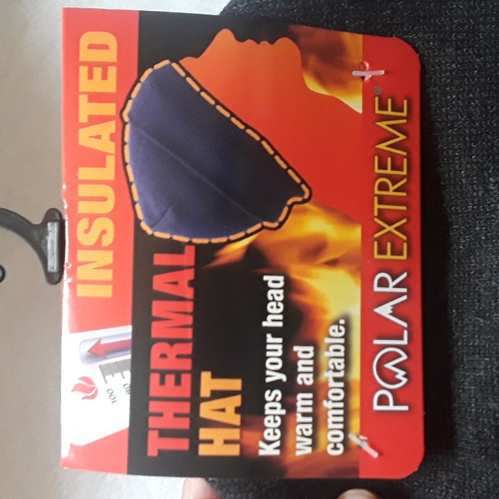 Polar Extreme Insulated Thermal Hat. OS Charcoal